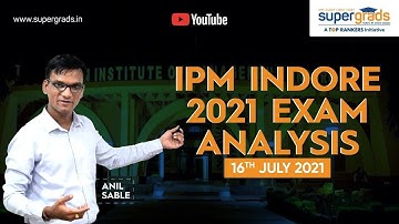 IPM Indore 2021 Exam Analysis | IPMAT Exam Analysis | IPM 2021 Question Paper & Expected Cut-Off
