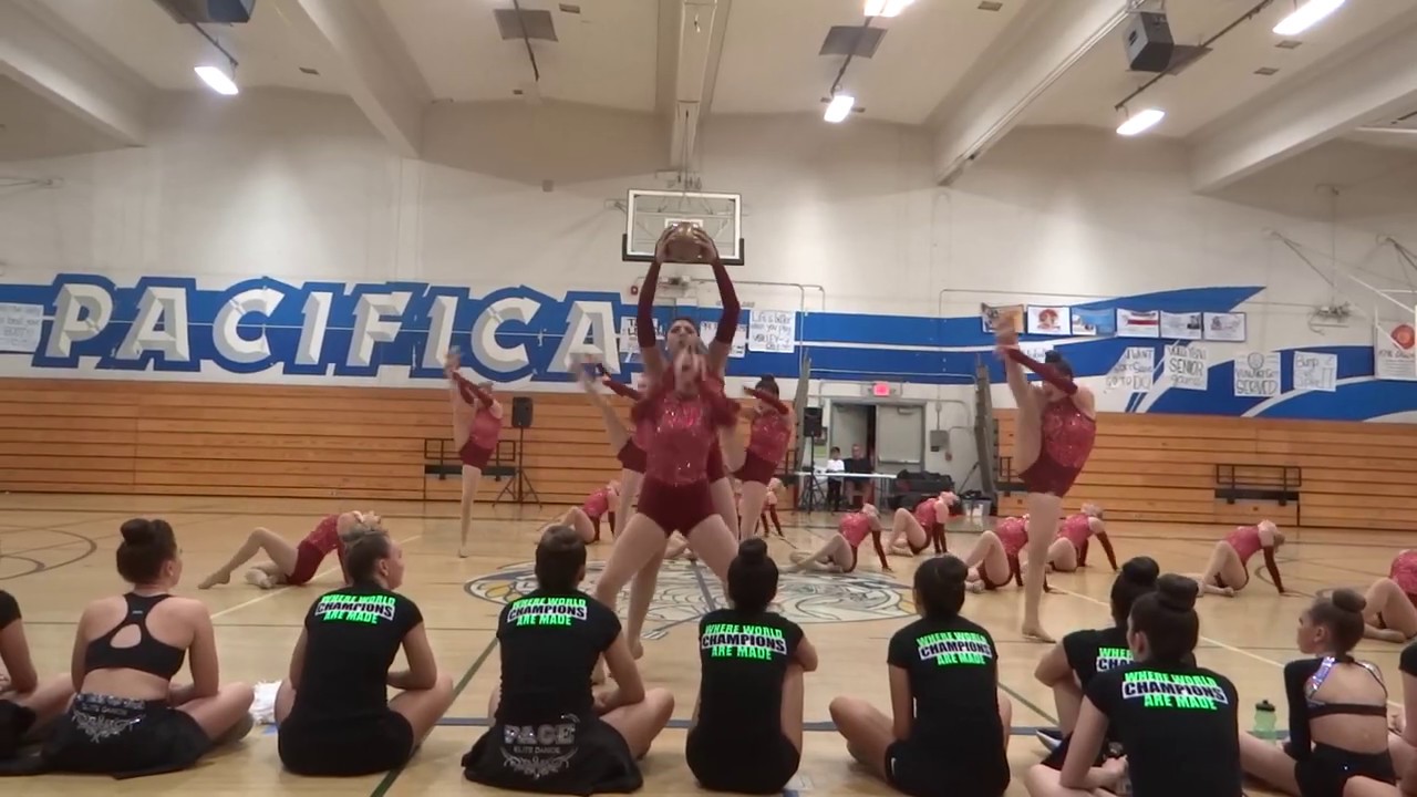 Jamie with Pace Elite. Showcase before Worlds. Open Jazz 2017