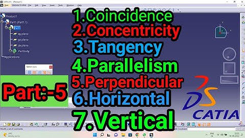 Constaraint defined in dialog Box || What is the use of coincidence constraint? #design