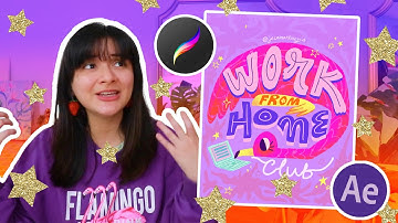 How to Animate Procreate to After Effects #3 | The Puppet Pin Tool!