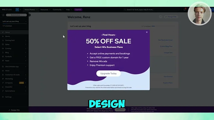 How To Use Only AI To Build A WIX Website | Step By Step
