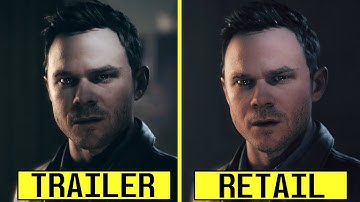 Quantum Break Gamescom 2015 Trailer vs Retail Graphics Comparison