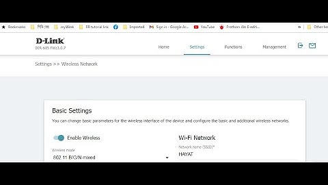 FIXED - DLINK ROUTER NETWORK/WIFI NOT SHOW ON LAPTOP WIFI LIST - DLINK ROUTER DIR 615 N300