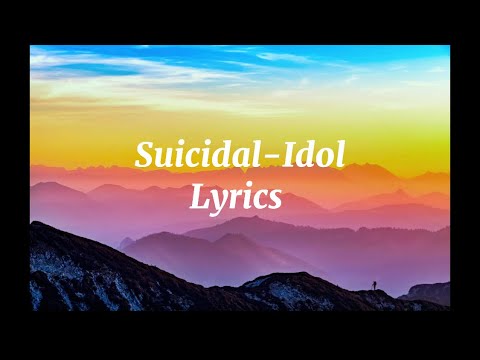 SUICIDAL-IDOL - ecstacy (slowed) lyrics | i just wanna be your sweetheart