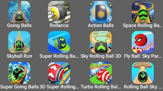 Going Balls,Sky Rolling Ball,Fly Ball,Rollance,Space Rolling Ball,Skyball Run,Super Rolling Ball screenshot 2