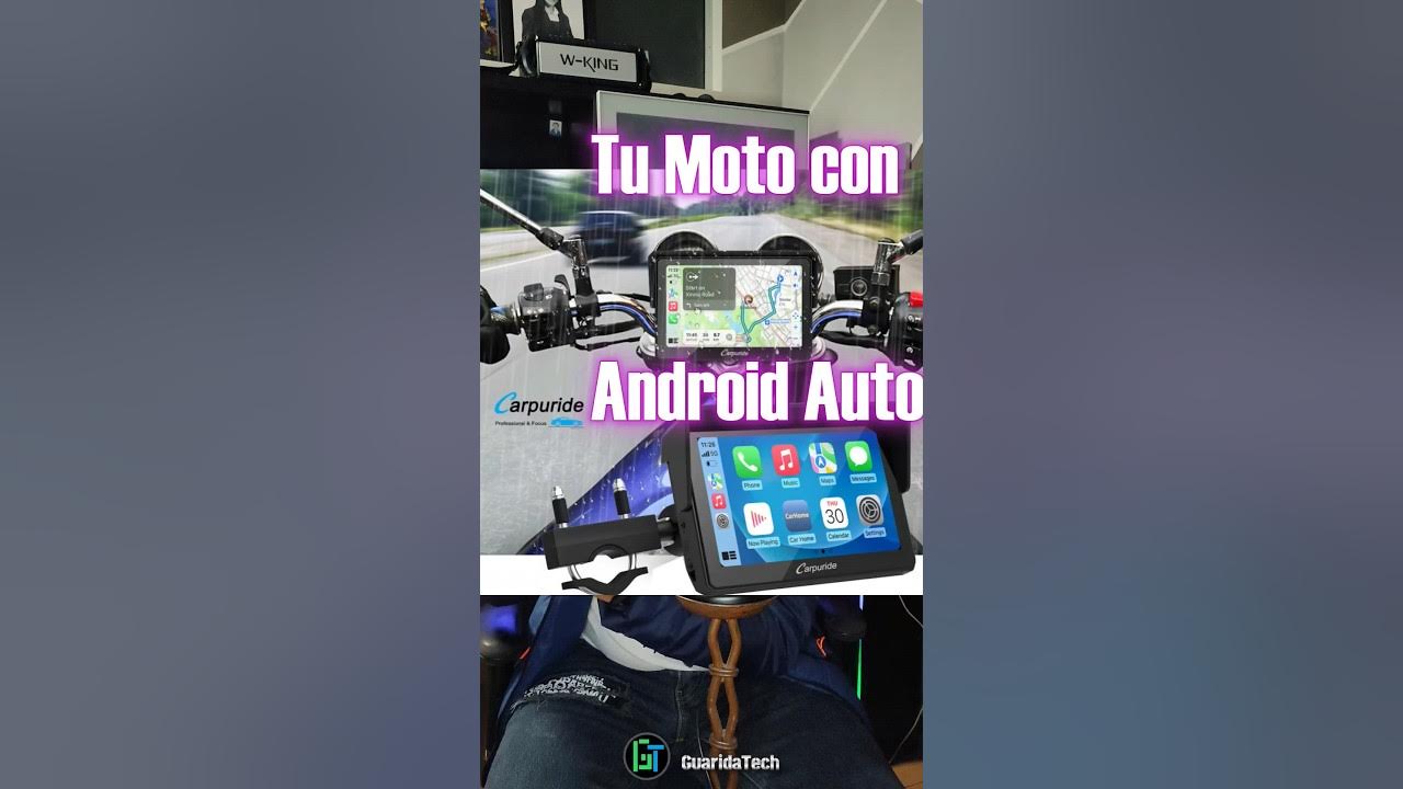 🏍️🏍️Lleva tu Moto a Otro NIVEL (Android Auto-Carplay) Carpuride W702✓✓ # carpuride #androidauto 