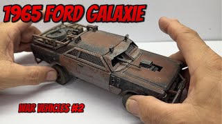 Post Apocalypse Build 1965 Ford Galaxie Scale Model