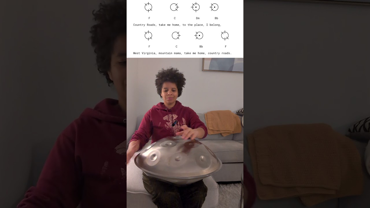 Country roads handpan