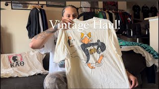 80s-90s Vintage Fraternity/Sorority T Shirt Haul!