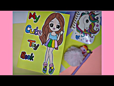DIY paper toy book/DIY game book/Книжка-игрушка из бумаги своими руками