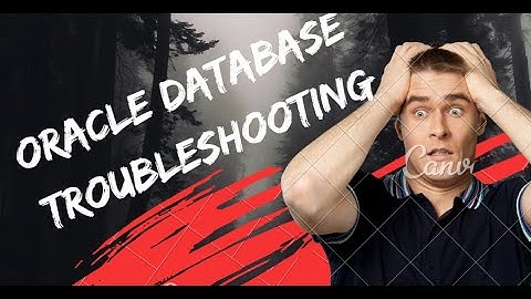 Oracle Database Troubleshooting (RMAN , EXPDP, IMPDB , TABLESPACE)