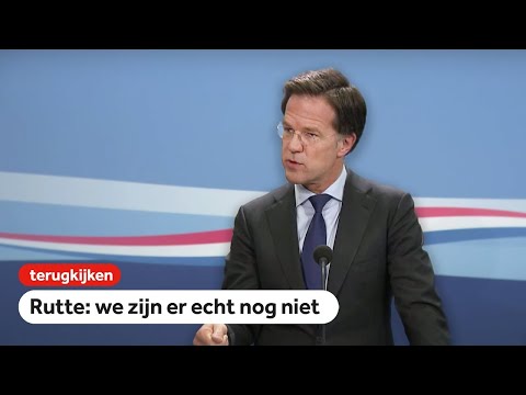 STRAKS: Persconferentie Rutte na ministerraad