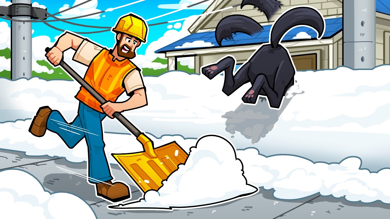 A game about shoveling SNOW should NOT be this good!