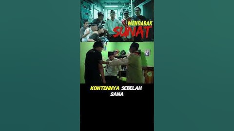 MENDADAK SUNAT #ngakak  #lucu #shorts #video