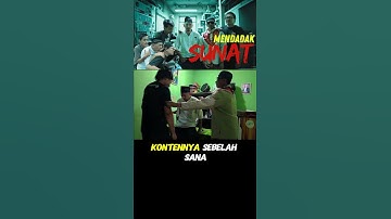 MENDADAK SUNAT #ngakak  #lucu #shorts #video