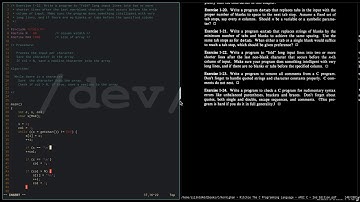 K&R Exercise 1-22 Solution