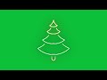 TOP 12 CHRISTMAS NEON ANIMATED ICONS ELEMENTS GREEN SCREEN