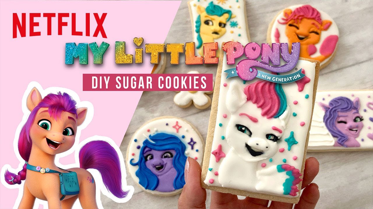 DIY Cookie Ponies from My Little Pony: A New Generation 😋 Netflix After  School - YouTube