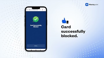 How to block expense card
