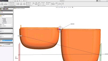 SOLIDWORKS - Using the Flex Feature in Clamshell Packaging Design
