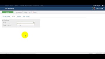 Joomla 3 Basics for beginners - How to add a Sitemap?