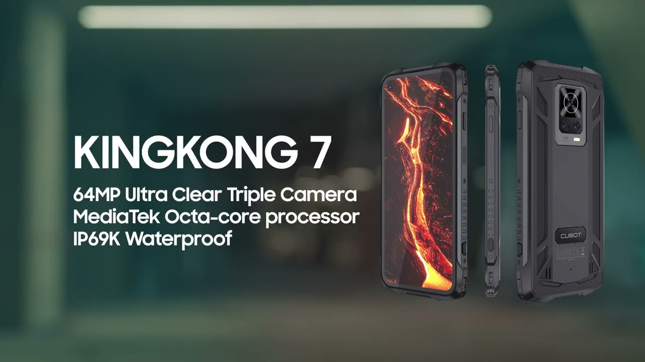 Móvil Cubot King Kong 7 128GB 8GB Negro