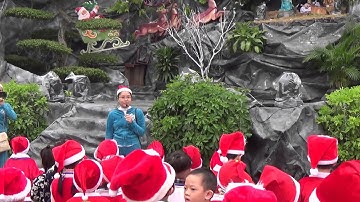"ÔNG GIÀ NOEL TÍ HON" ĐI THĂM NHÀ THỜ CỦA THÀNH PHỐ NHÂN DỊP LỄ NOEL- TRƯỜNG MẦM NON KITTY HẢI PHÒNG