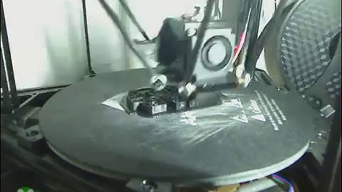 Anycubic Kossel Plus printing star wars logo