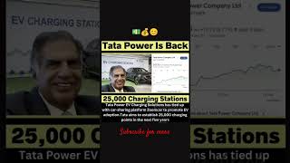 tata power is back 25,000 charging stations | share market analysis nifty nse trending shorts