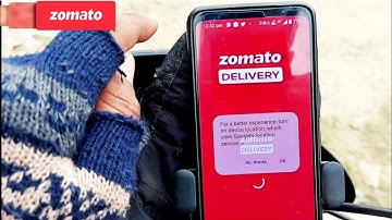 Zomato delivery app login problem in location | fix zomato app not working problem in hindi