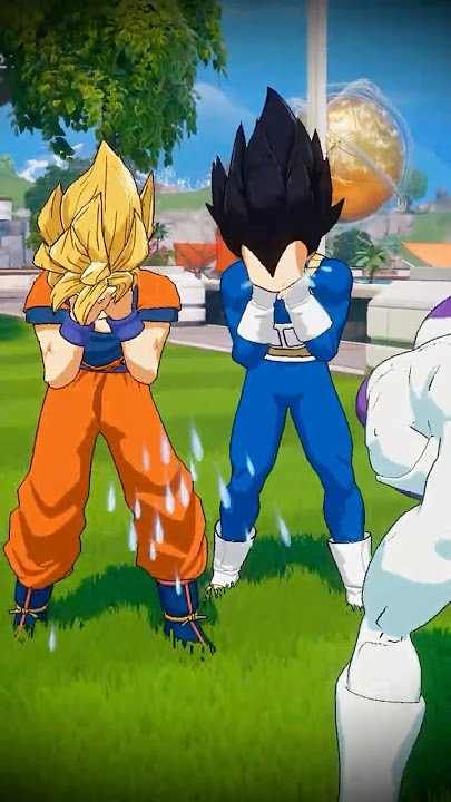 GOKU BEGS VEGETA 🤣