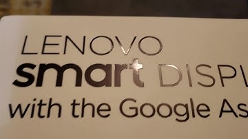 Lenovo Smart Display Unboxing