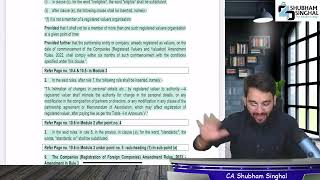 Nov 23  Amendment Update CA Final Paper 4 ICAI by Shubham singhal