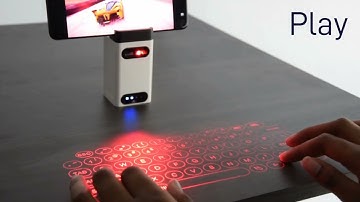 Laser Keyboard Projection