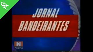 [Raridade] Vinheta do: "Jornal Bandeirantes" [1990] [2° Versão]