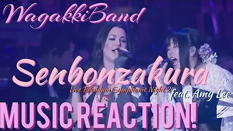 AMY & YUKO🎤❤️WagakkiBand - Senbonzakura Live Premium Symphonic Night 2 feat. Amy Lee Music Reaction