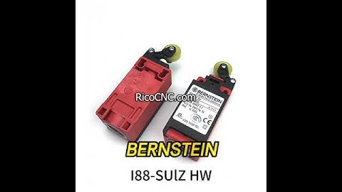 BERNSTEIN I88-SU1Z HW Limit Switch With Roller Lever Actuator