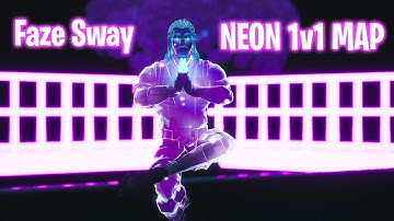 FaZe Sway Neon Dark 1v1 Island!! ( Code in Description )