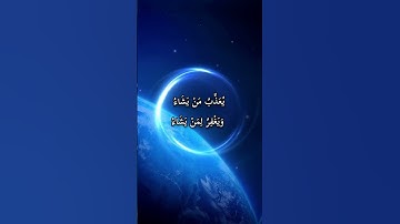 ألم تعلم أن الله له ملك السموات والأرض 💫تلاوة خاشعة 🌹