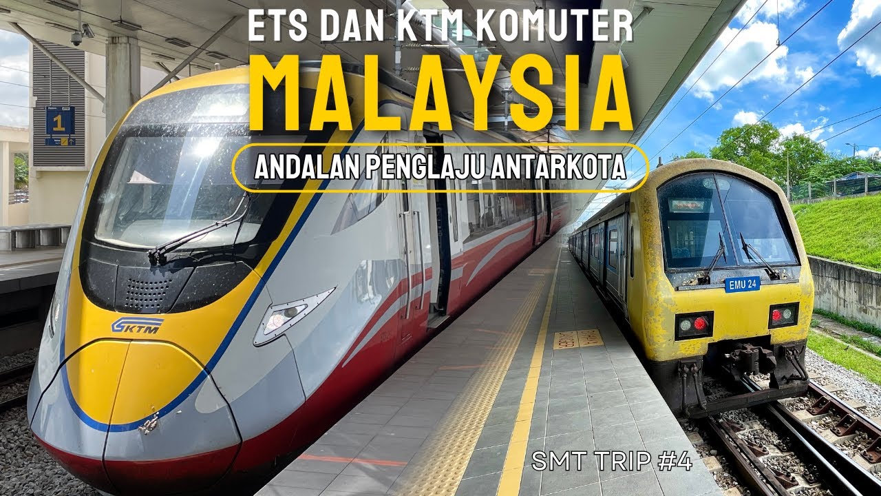 Naik Kereta Semi Cepat dan Komuternya Malaysia | KL Sentral - Padang Besar SMT Trip #4
