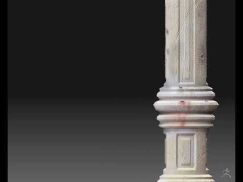 pillar zbrush