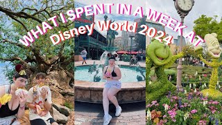 WHAT I SPENT IN A WEEK AT DISNEY WORLD ‍♀ total costs, what I bought, budget tips!