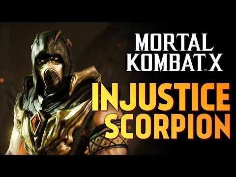 Видео: Mortal Kombat X -  Редкий Injustice Скорпион (iOS)