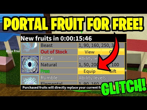 why i cant use portal in blox fruit｜TikTok Search