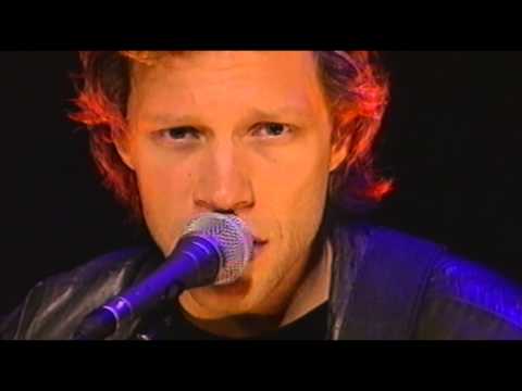 "It's just me" Jon Bon Jovi (unplugged on MTV - Europe 1997) HD + UPGRADE