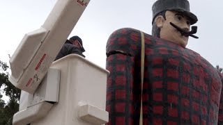 Repairs on Bemidji's Paul Bunyan Statue to Begin Saturday