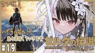 【ゼルダの伝説 ブレス オブ ザ ワイルド】#19 ついに！ハイラル城へ！！【夜見れな/にじさんじ】
