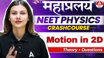 Motion in 2D in One Shot for NEET 2024 | Physics in 30 Days by Tamanna Chaudhary