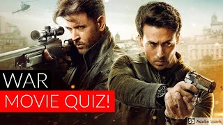 WAR MOVIE QUIZ | Hrithik Roshan | Tiger Shroff | Bollywood Quiz Video 2020 screenshot 4