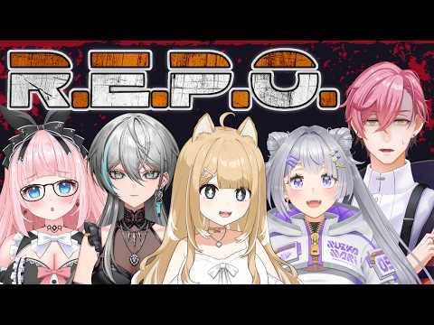 【R.E.P.O.】みんなでワチャワチャお宝集め開始🧡【#御子柴もも】w/銀鏡ちむ/サクラレイ/獅子王サツキ/錫花まり